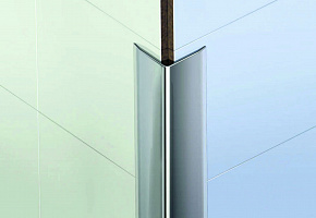 Профиль Juliano Tile Trim SB013-1S-10H Silver (2440мм) - Фото интерьеров №5